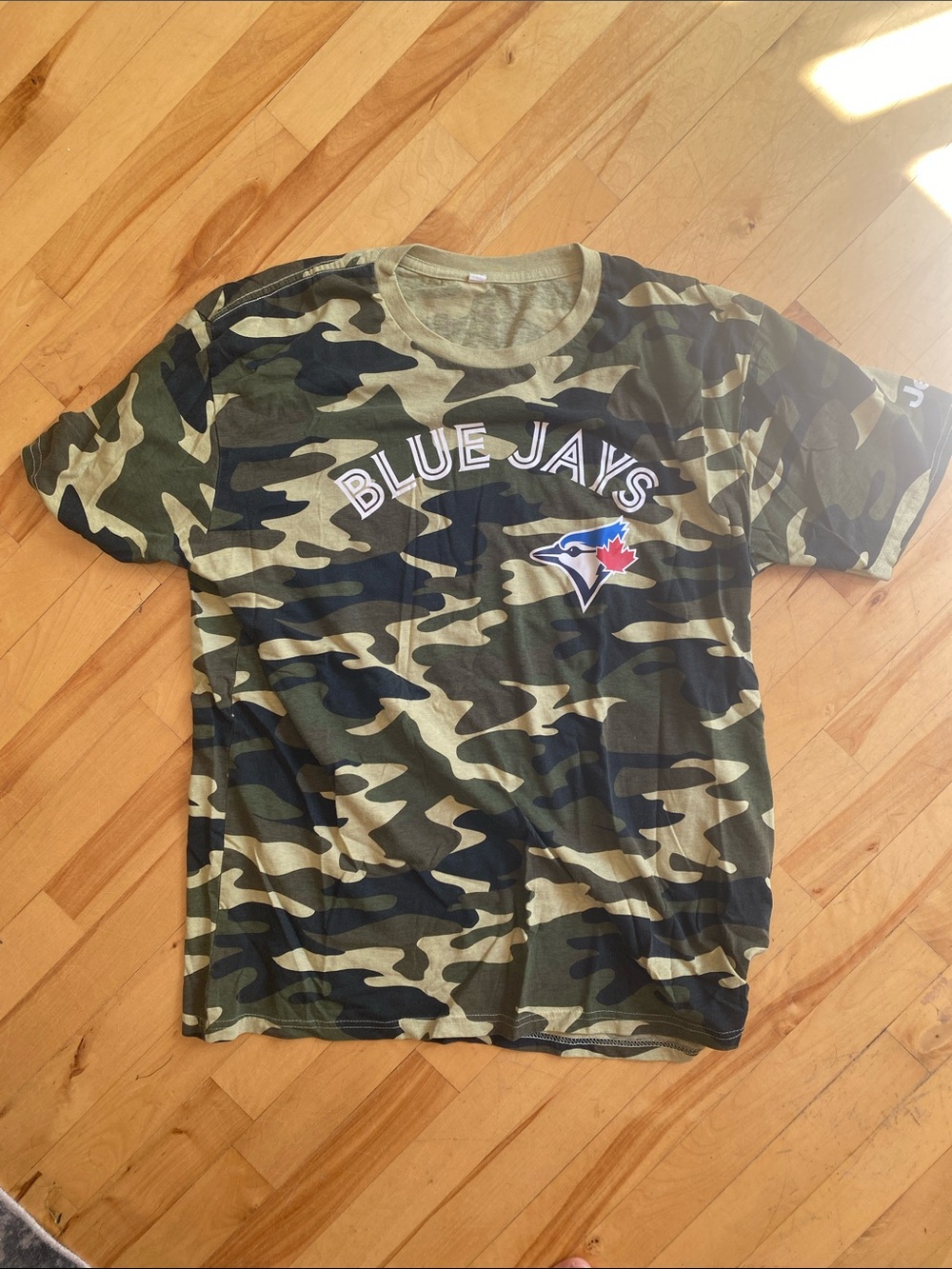 Blueajays Green Camo Short-Sleeve Tee - Chris Bassit